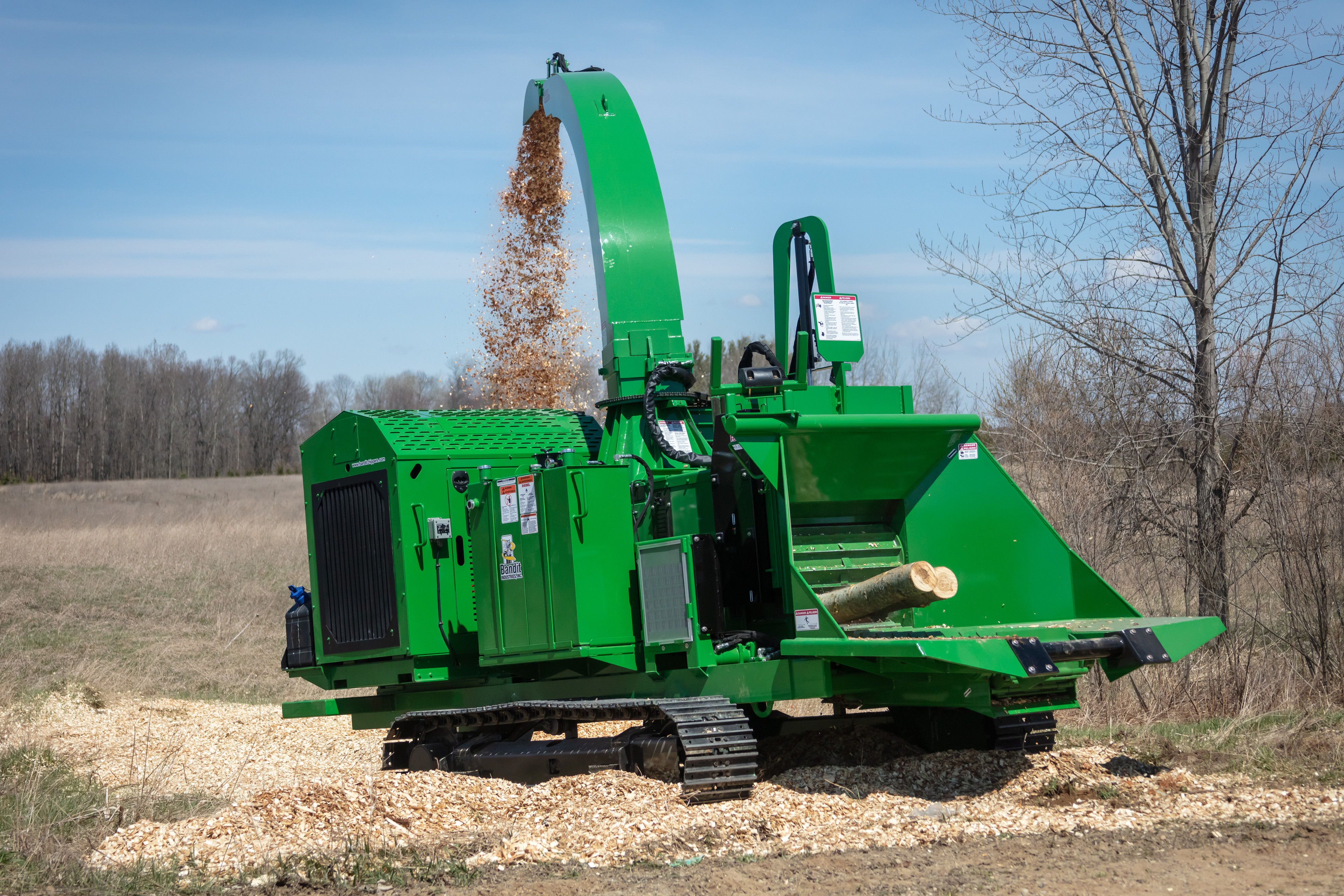 B6.7 Performance Series Engine on a Whole Tree Chipper